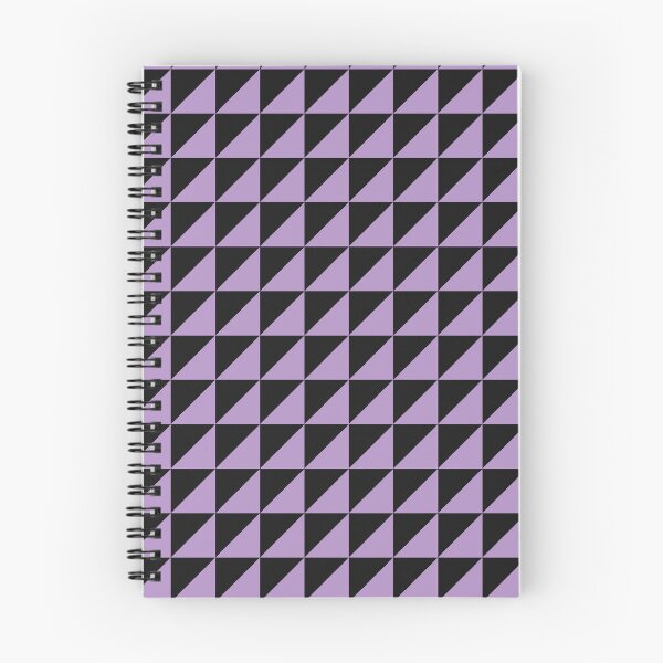 Item preview, Black And Purple Triangle Mosaic Pattern designed and sold by pattern-archive.