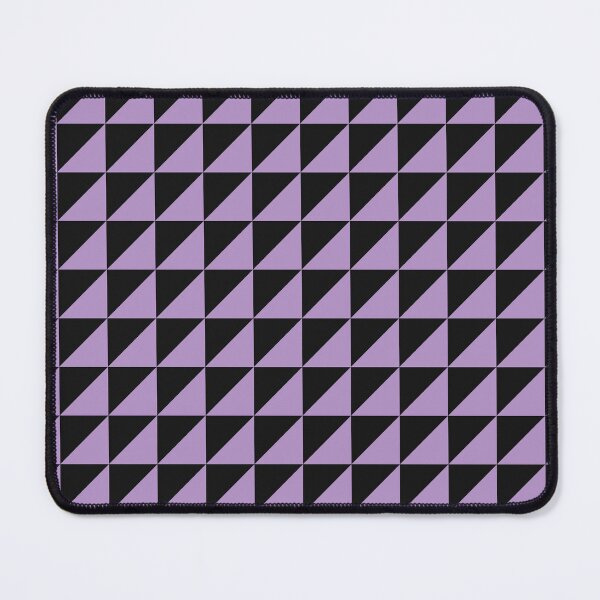 Item preview, Black And Purple Triangle Mosaic Pattern designed and sold by pattern-archive.