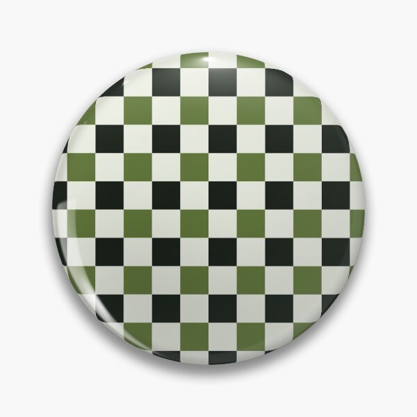 Item preview, Seamless Forest Green, Olive and Ivory Checkerboard Pattern | Modern Geometric Square Background designed and sold by ViviNyks.