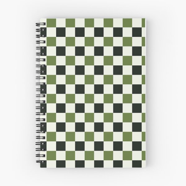 Item preview, Seamless Forest Green, Olive and Ivory Checkerboard Pattern | Modern Geometric Square Background designed and sold by ViviNyks.