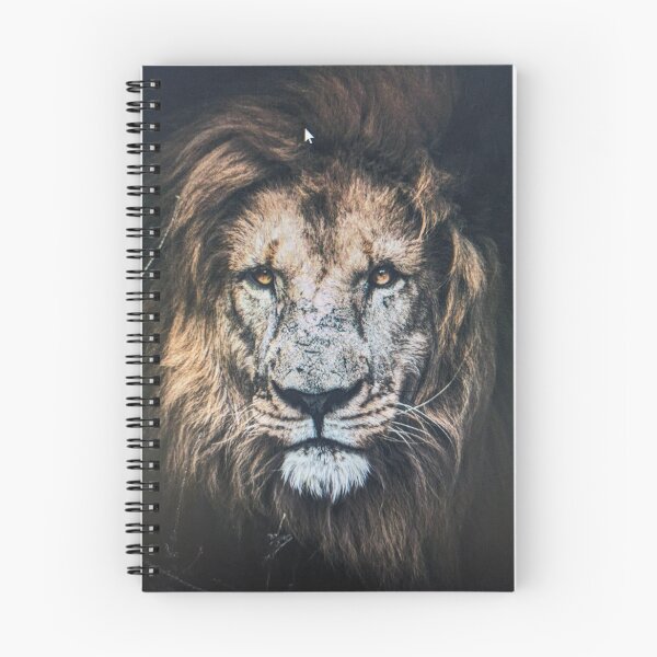 Item preview, Lion Face Introspective Portrait designed and sold by rizkyintan8.