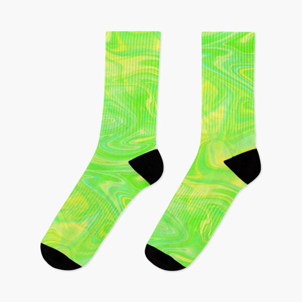 Item preview, Green and yellow liquid marble designed and sold by iRenza.