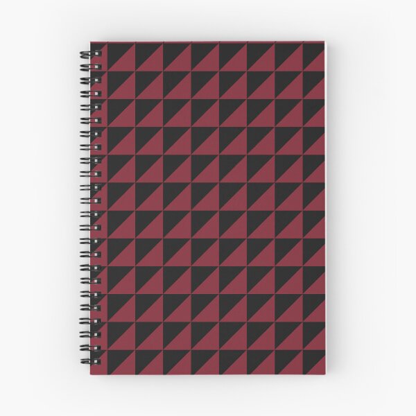 Item preview, Black And Red Triangle Mosaic Pattern designed and sold by pattern-archive.