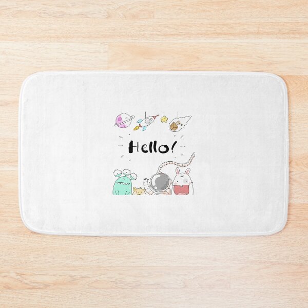 Item preview, Cute Kawaii Astronaut Bunny Space Design designed and sold by     Sela Art .