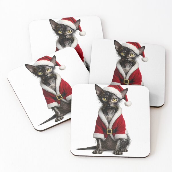 Item preview, Santa Lykoi Cat  designed and sold by Sp3ctrumOfColor.
