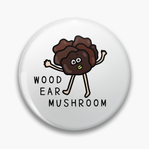 Item preview, Cute WOOD EAR MUSHROOM designed and sold by kanaehonkawa.