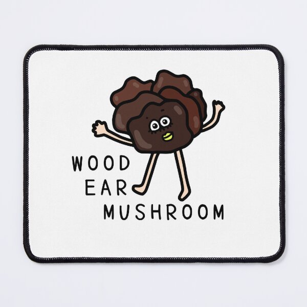 Item preview, Cute WOOD EAR MUSHROOM designed and sold by kanaehonkawa.