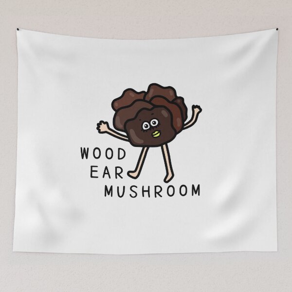 Item preview, Cute WOOD EAR MUSHROOM designed and sold by kanaehonkawa.