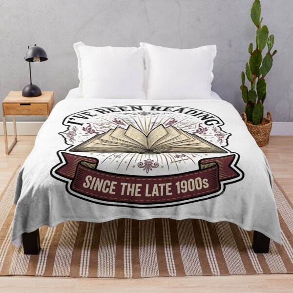 Item preview, I've Been Reading Since The Late 1900s Funny Librarian Bookworm Design designed and sold by get55shirt.