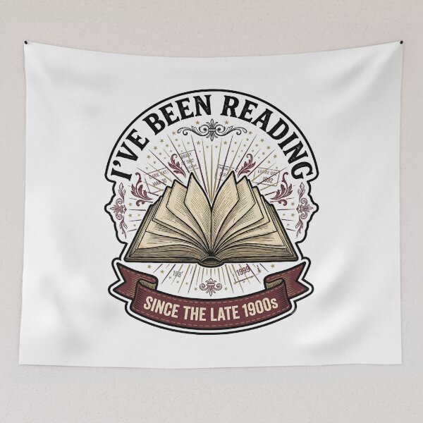 Item preview, I've Been Reading Since The Late 1900s Funny Librarian Bookworm Design designed and sold by get55shirt.