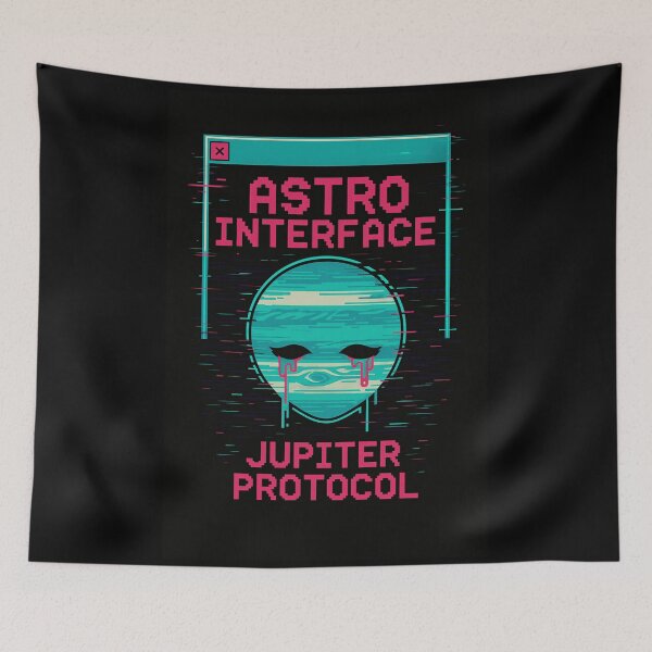 Item preview, Cosmic Interface – Glitch Jupiter Protocol designed and sold by JupiterGlitchEmpire.
