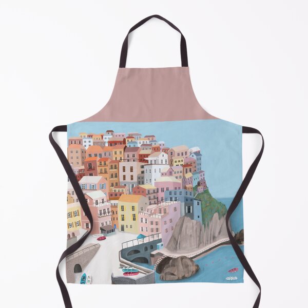 Item preview, Manarola, pueblo costero de Italia, ilustrado por la artista Carla Daly designed and sold by Carla Daly.