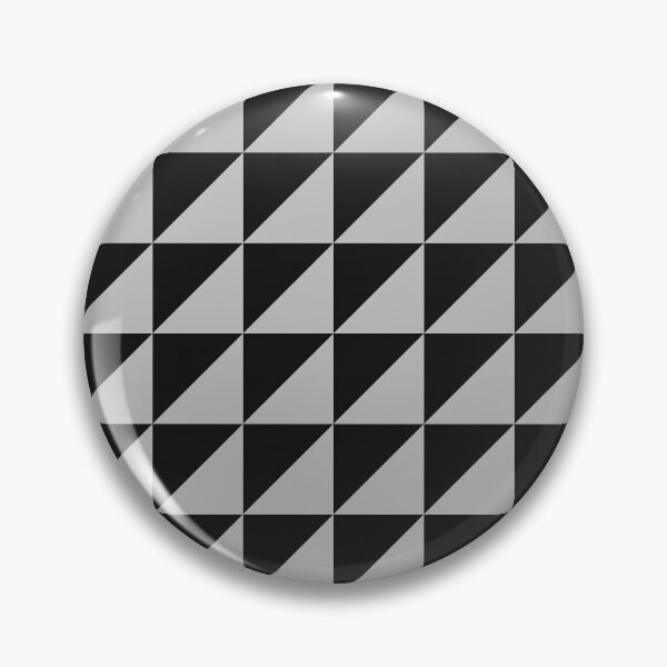 Item preview, Black And Silver Triangle Mosaic Pattern designed and sold by pattern-archive.