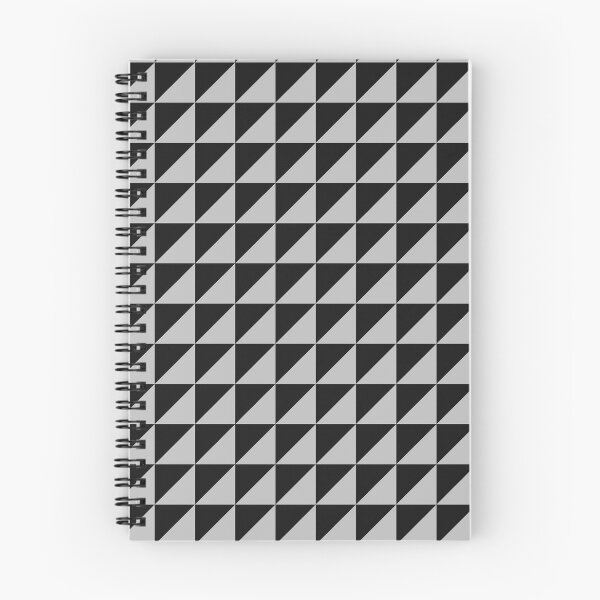 Item preview, Black And Silver Triangle Mosaic Pattern designed and sold by pattern-archive.