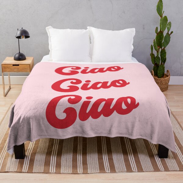 Item preview, Ciao repeating text (Pink Tone) designed and sold by Paigaam.