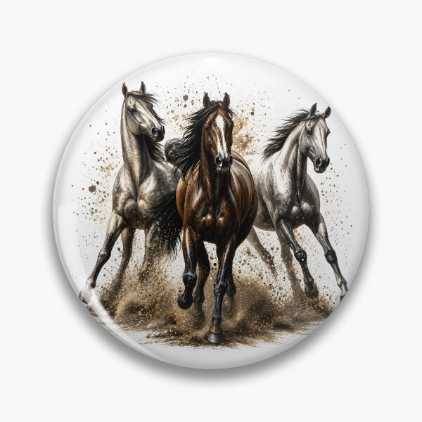 Item preview, Wild Freedom – The Power of the Three Horses designed and sold by Peter Kaul.