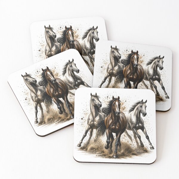 Item preview, Wild Freedom – The Power of the Three Horses designed and sold by Peter Kaul.