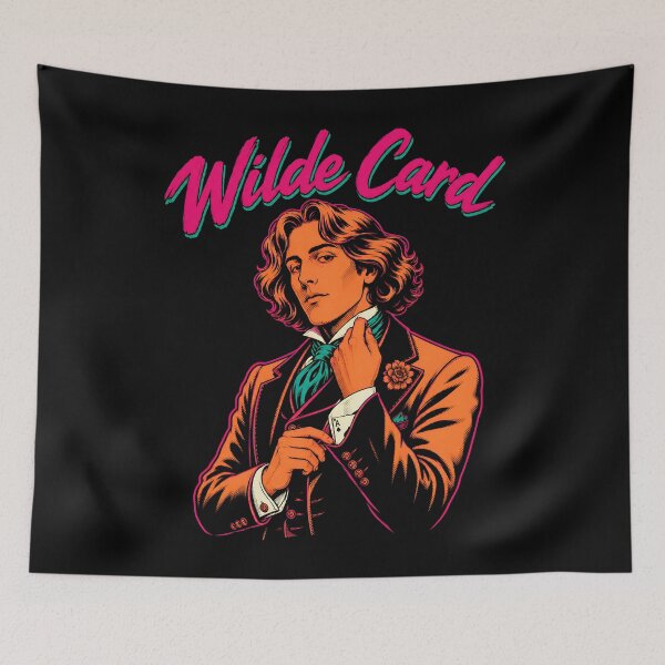 Item preview, Oscar Wilde Card Literary Dandy Ace Up Sleeve Humor designed and sold by Victor Shadehorn.
