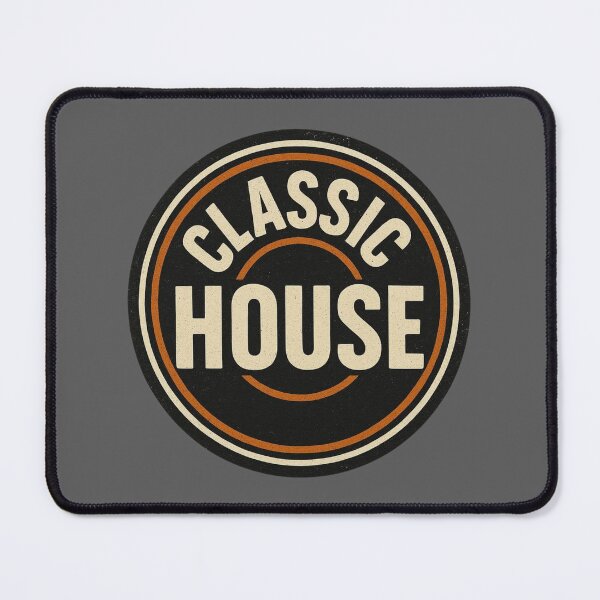 Item preview, Classic House | Vintage House Music Culture Design designed and sold by |TRSSHOP|.