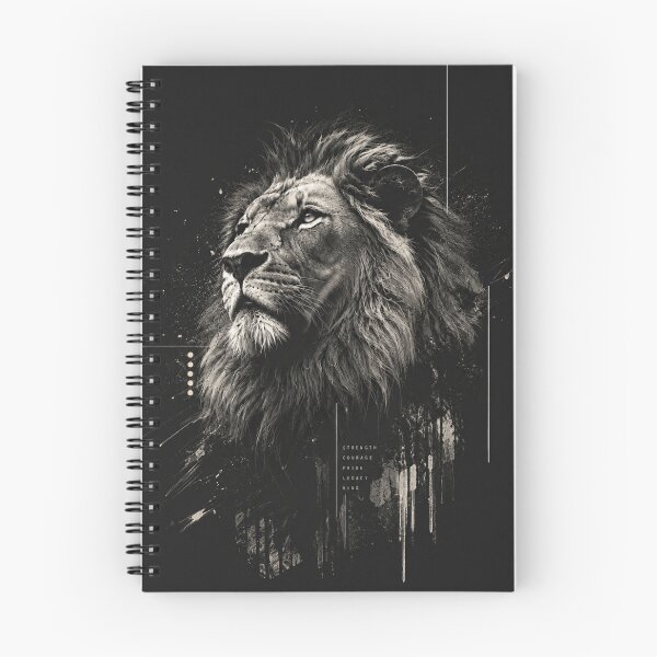 Item preview, Lion Portrait | Minimal Animal Art designed and sold by LeonixPrint.