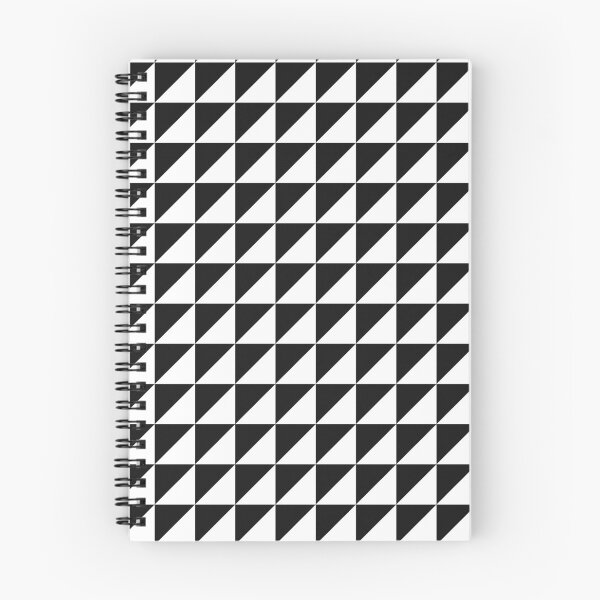 Item preview, Black And White Triangle Mosaic Pattern designed and sold by pattern-archive.