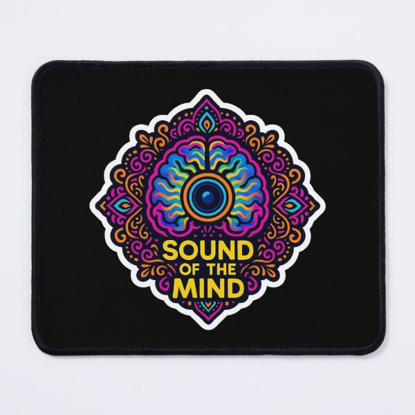 Item preview, Sound of the Mind | Psychedelic Bass Visionary Art Design designed and sold by |TRSSHOP|.