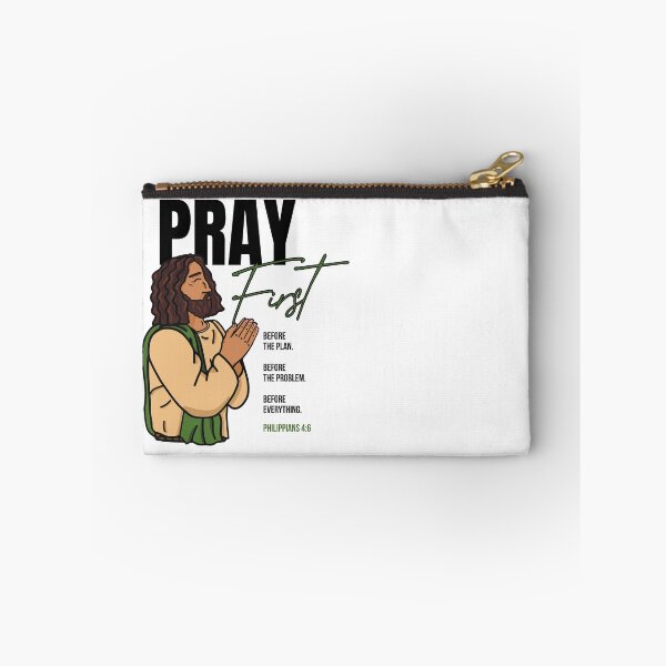 Item preview, Pray First - Christian Faith T-Shirt designed and sold by TheUnraveled.