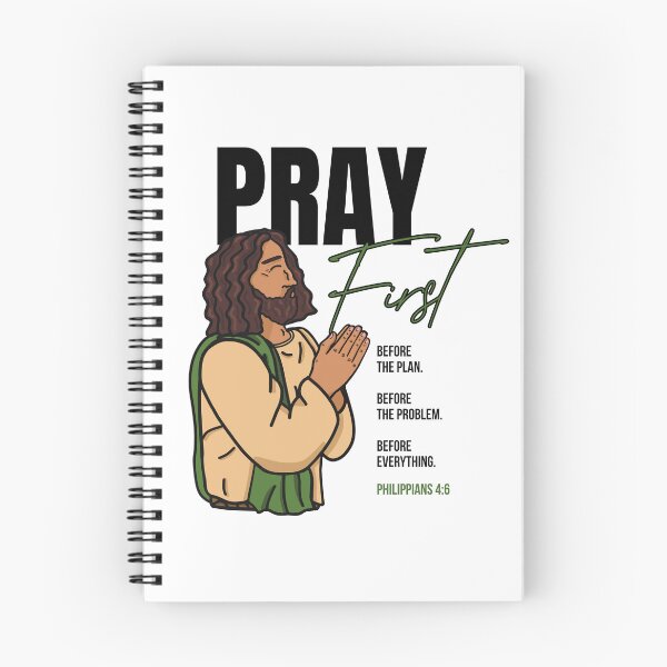 Item preview, Pray First - Christian Faith T-Shirt designed and sold by TheUnraveled.