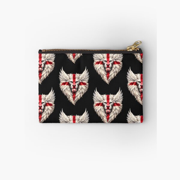 Item preview, England St George Lion Wings Face Union Flag | English Patriotic UK Lion Artwork designed and sold by Genius Geek.