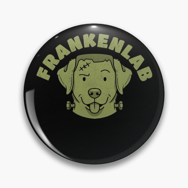Item preview, Frankenlab Funny Labrador Retriever Halloween Dog designed and sold by clickbongski.