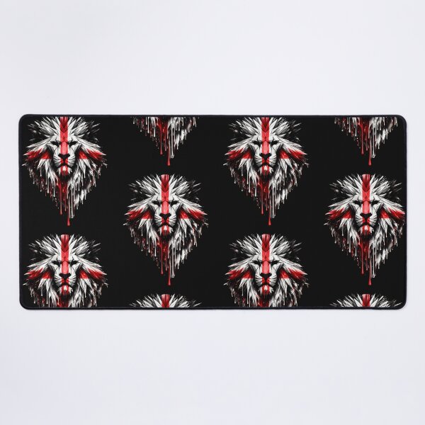Item preview, England British Lion wax Face Union Flag | English Patriotic UK Lion Artwork designed and sold by Genius Geek.