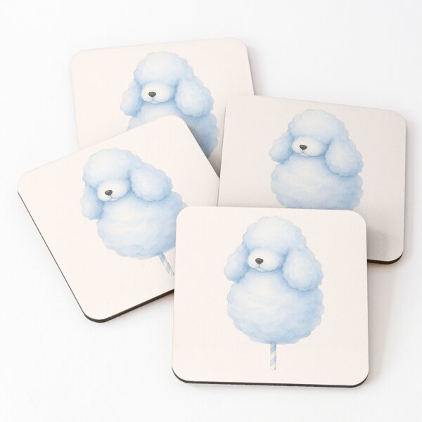 Item preview, poodle cotton candy designed and sold by naiverider.