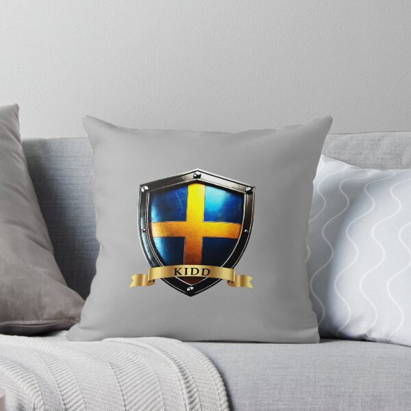 Artikelvorschau, Kidd Schwedisches Erbe Wappenschild entworfen und verkauft von Highlandkings.