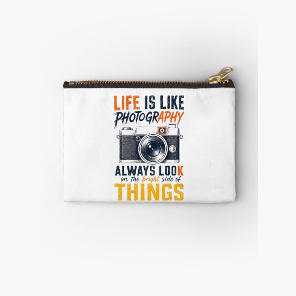 Item preview, Life Is Like Photography Always Look On The Bright Side Of Things Photographer Motivational Quote designed and sold by JonesFlora2025.