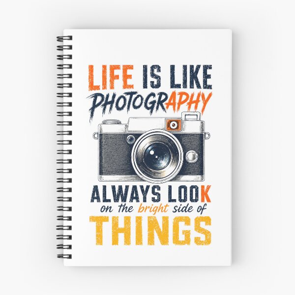 Item preview, Life Is Like Photography Always Look On The Bright Side Of Things Photographer Motivational Quote designed and sold by JonesFlora2025.