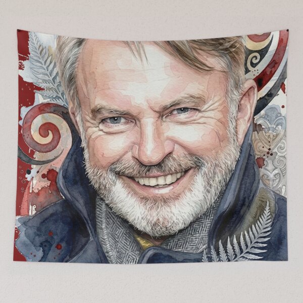 Item preview, Sam Neil, Kiwi Icon designed and sold by Faerieglen.