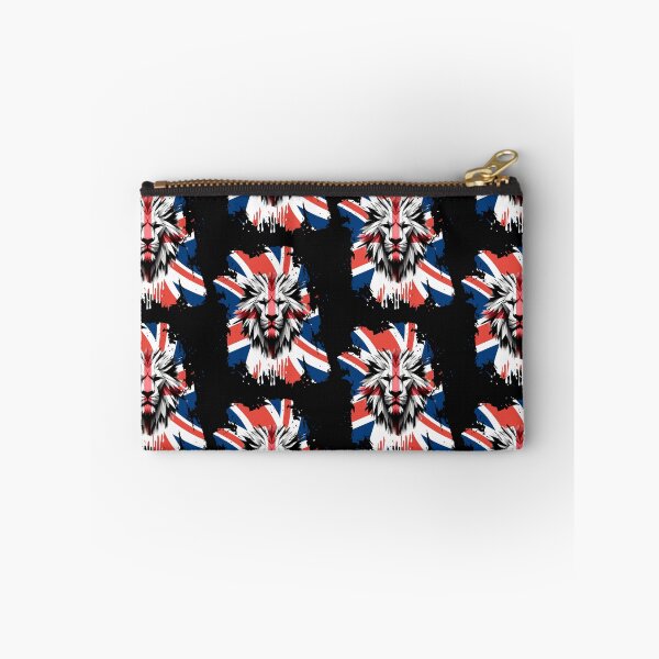 Item preview, England British Lion Face Union Flag | English Patriotic UK Lion Artwork designed and sold by Genius Geek.