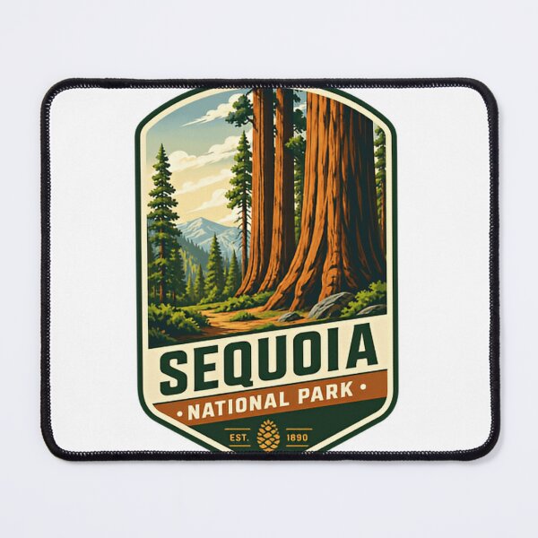 Item preview, Sequoia National Park Est. 1890 California Travel Hiker Souvenir designed and sold by Simsimah26Parks.