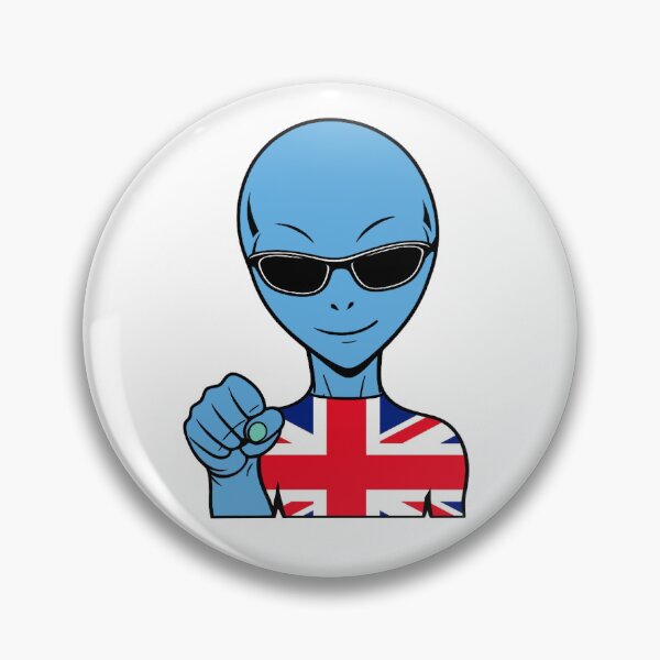 Item preview, Zorgo England | Sunglasses Alien | British Flag Shirt | Cute Alien Gift | UK Merchandise designed and sold by The-Visitors.