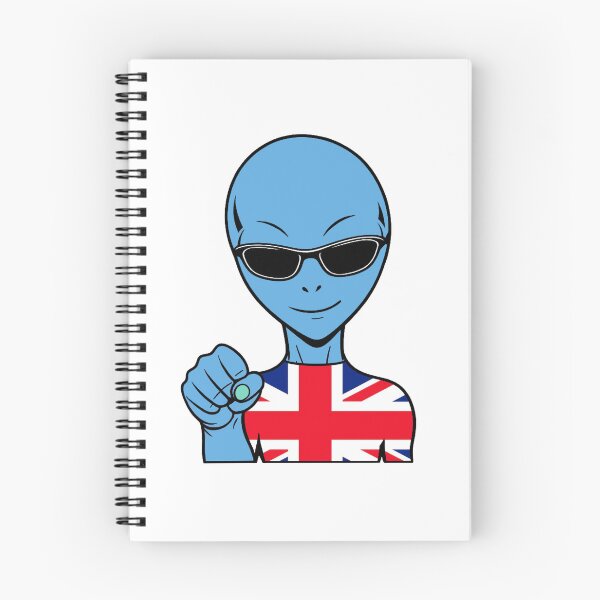 Item preview, Zorgo England | Sunglasses Alien | British Flag Shirt | Cute Alien Gift | UK Merchandise designed and sold by The-Visitors.