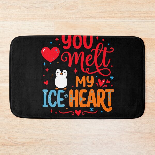 Item preview, You Melt My Ice Heart Cute Romantic Valentine Anniversary designed and sold by ShetuAhsan.