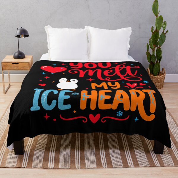 Item preview, You Melt My Ice Heart Cute Romantic Valentine Anniversary designed and sold by ShetuAhsan.