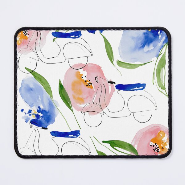 Item preview, Vespa watercolor designed and sold by Ramona-Gliga.