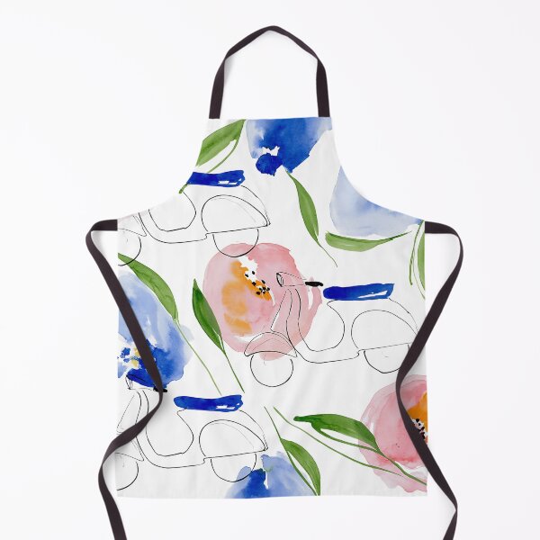 Item preview, Vespa watercolor designed and sold by Ramona-Gliga.