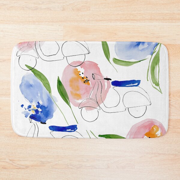 Item preview, Vespa watercolor  designed and sold by Ramona-Gliga.