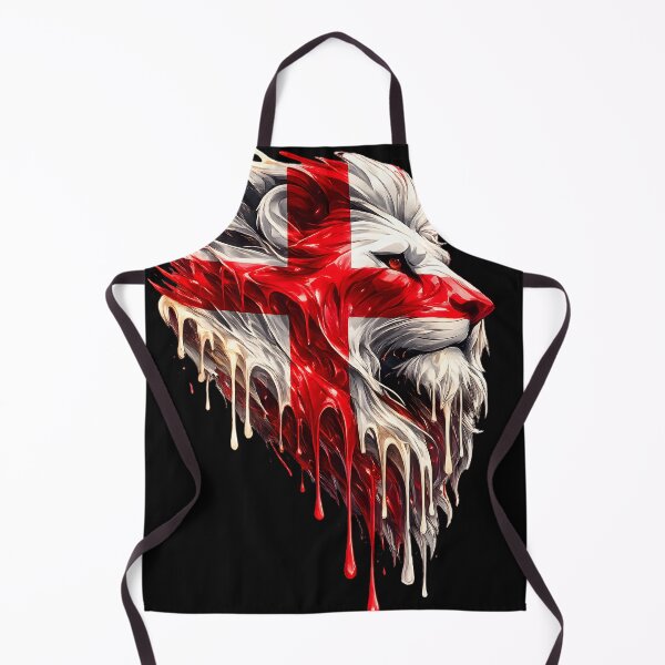 Item preview, England British Lion Face Union Flag | English Patriotic UK Lion Artwork designed and sold by Genius Geek.