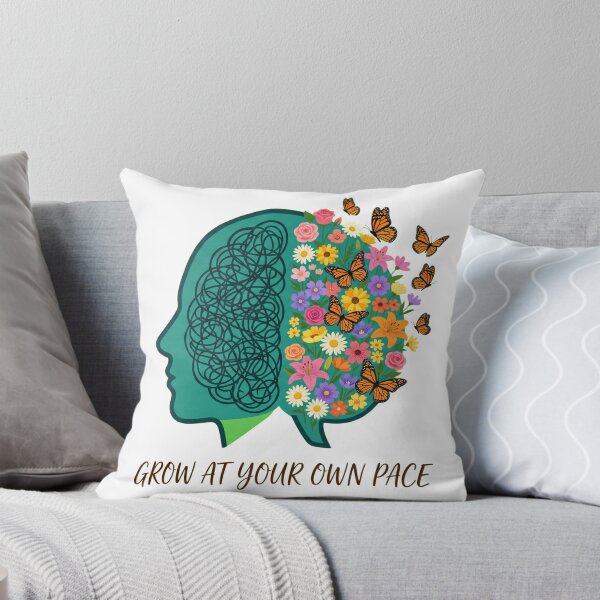 Item preview, Grow At Your Own Pace Mental Health Matters Self Love Gift designed and sold by AkDesign022.