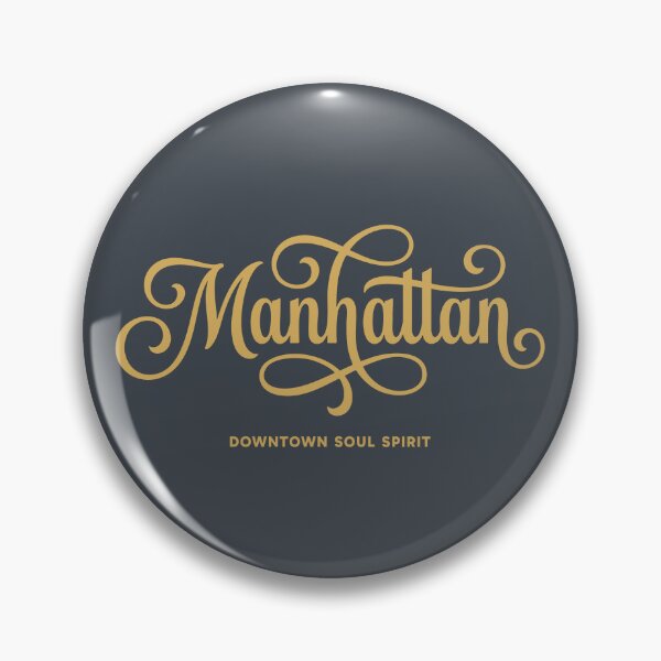 Item preview, Luxury Calligraphy Manhattan Monogram Downtown Soul Spirit Luxury Script Art designed and sold by Cozy-Old-Pub.