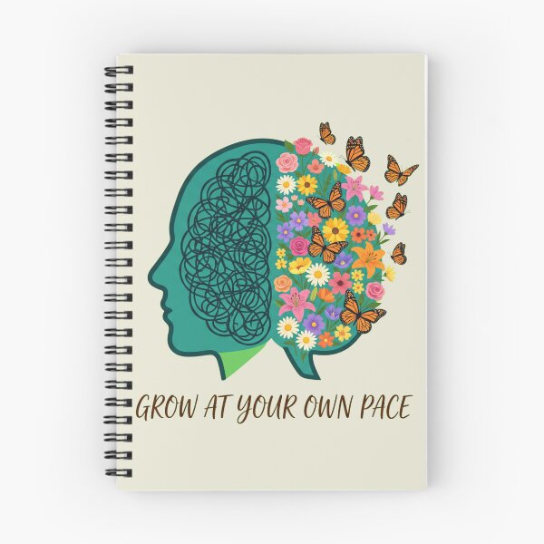 Item preview, Grow At Your Own Pace Mental Health Matters Self Love Gift designed and sold by AkDesign022.