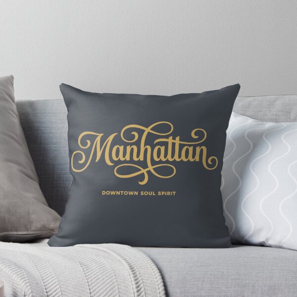 Item preview, Luxury Calligraphy Manhattan Monogram Downtown Soul Spirit Luxury Script Art designed and sold by Cozy-Old-Pub.